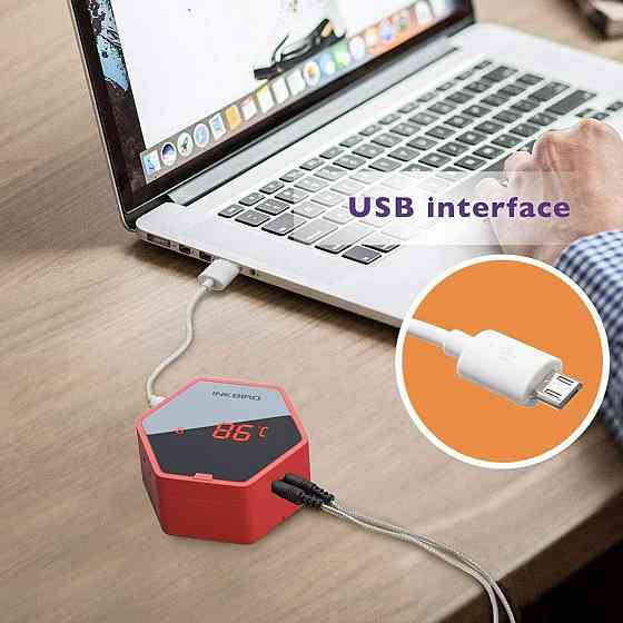 Безпровідний термометр для гриля INKBIRD IBT-6XS з таймером Київ