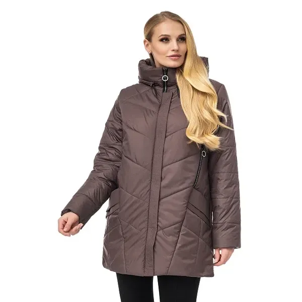 Жіноча подовжена демісезонна куртка.  Весна-осінь. 52-66р Київ - фото 5