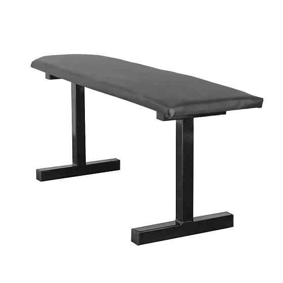 Лавка горизонтальна для жиму KZ-200 Стійки, лавки для жиму і присідань без стійок Київ