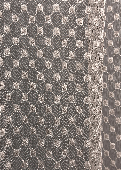 Тюль VR-Textil 1879т Гипюр Какао 300х270 см (42-0835) Киев - изображение 7