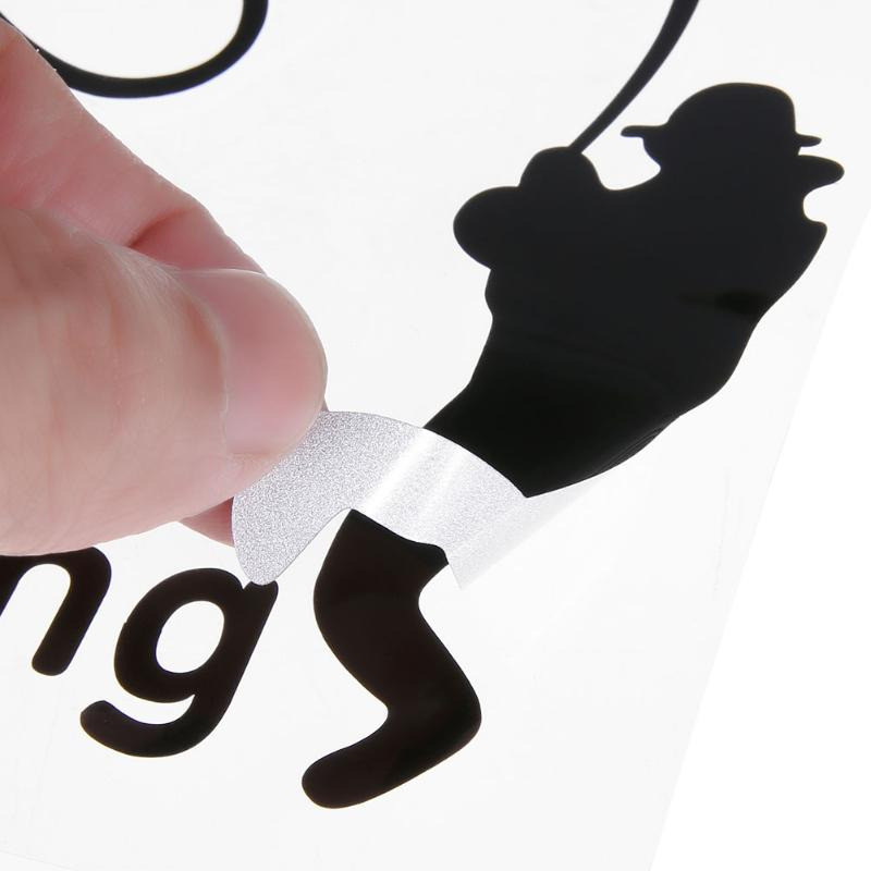 Наклейка На рибалку Чорна, Біла світловідбивна Київ - фото 5