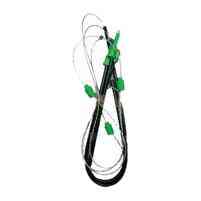 Трос склопідіймача Передні праві двері, Чорно-сірий, Метал, Superb, Passat B5, Двері Київ