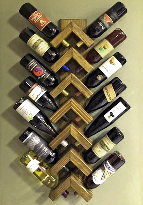 Настінна винна полиця "Діналіто 14" мускат Миколаїв - фото 1