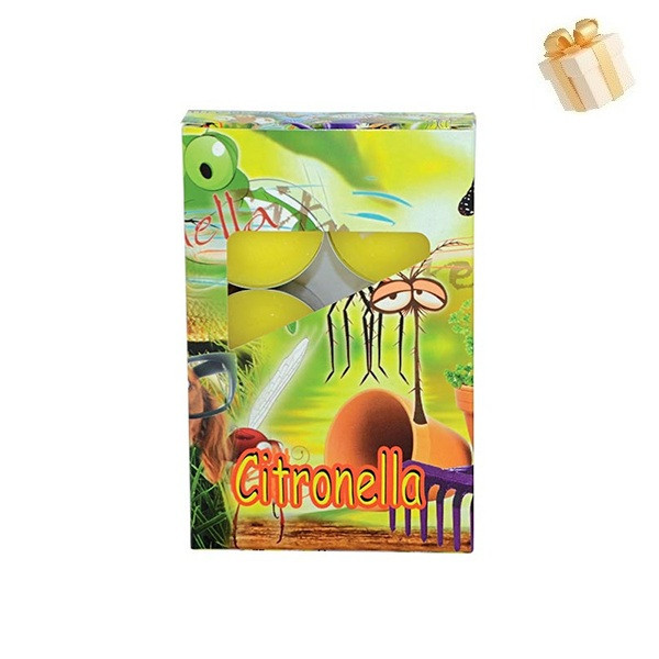 Свечи антимоскитные с цитронеллой, 6 шт Днепр - изображение 1