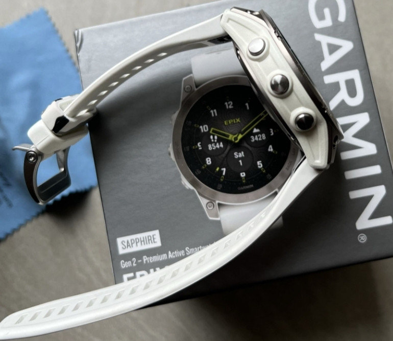 Смарт-Часи Garmin Epix Gen 2 Sapphire Titanium Київ - фото 4