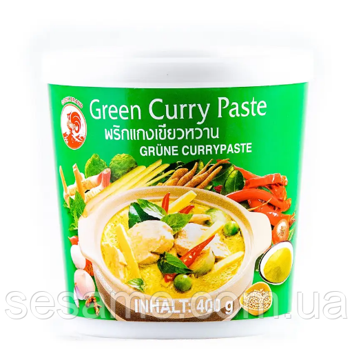 Паста карри зеленая Cock Brand 400 г (Таиланд) Харьков - изображение 1