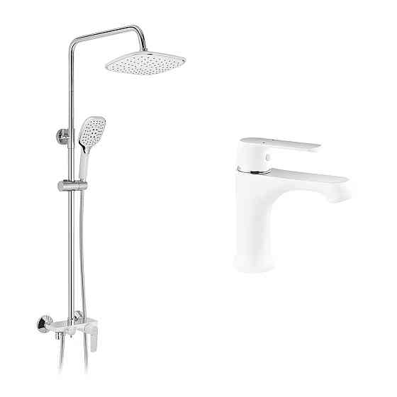 Набір 2 в 1 душова система Kroner Armada-W063 + змішувач Armada-W010 Київ