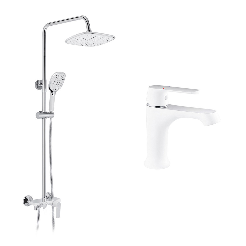 Набір 2 в 1 душова система Kroner Armada-W063 + змішувач Armada-W010 Київ - фото 1