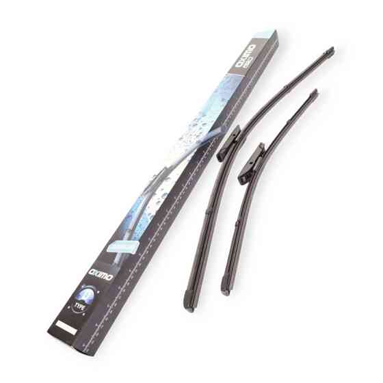 Щітка склоочисника OXIMO модельні безкаркасна (к-кт 2 шт) D-Type 550 мм 475 мм Мукачево