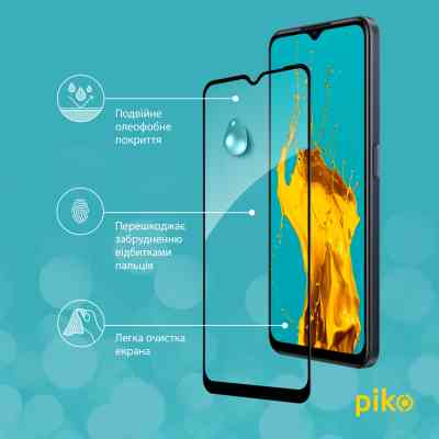 Стекло защитное Piko Full Glue Oppo A77 (1283126546341) Винница