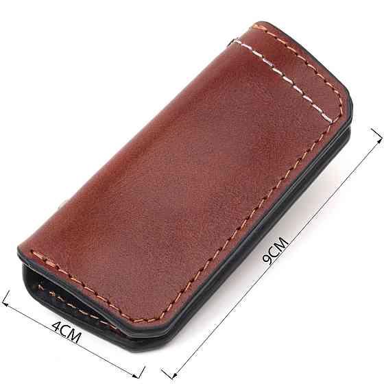 Зручна шкіряна ключниця Grande Pelle 11392 Коричневий Київ