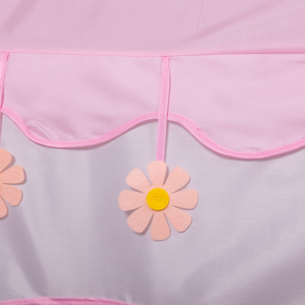 Дитячий ігровий намет будиночок для дівчаток 125×100×120 см намет будиночок для дітей Рожевий H Коломыя - изображение 5