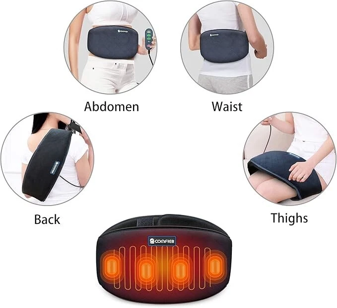 Електрична нагрівальна подушка, вібраціний масажер при болю у спині, менструальних спазмах, дискомфорту у шлунку, артриті ніг і т п Comfier CF-6006N Луцьк - фото 1