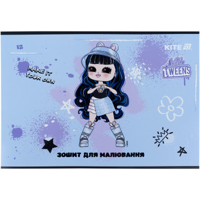 Альбом для рисования Kite LOL, 12 листов (LO25-241) Винница - изображение 7