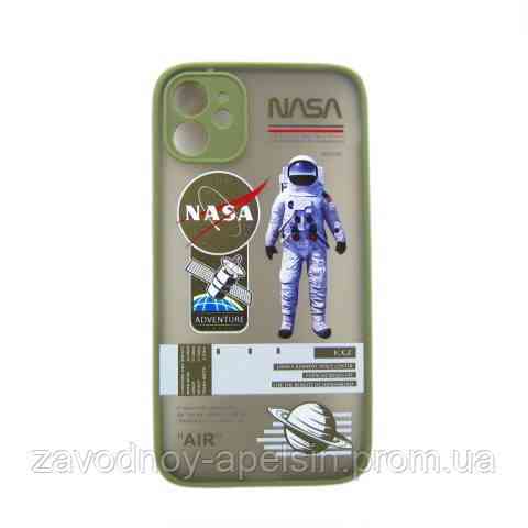 IPhone 11 чохол малюнок NASA хакі khaki Одеса