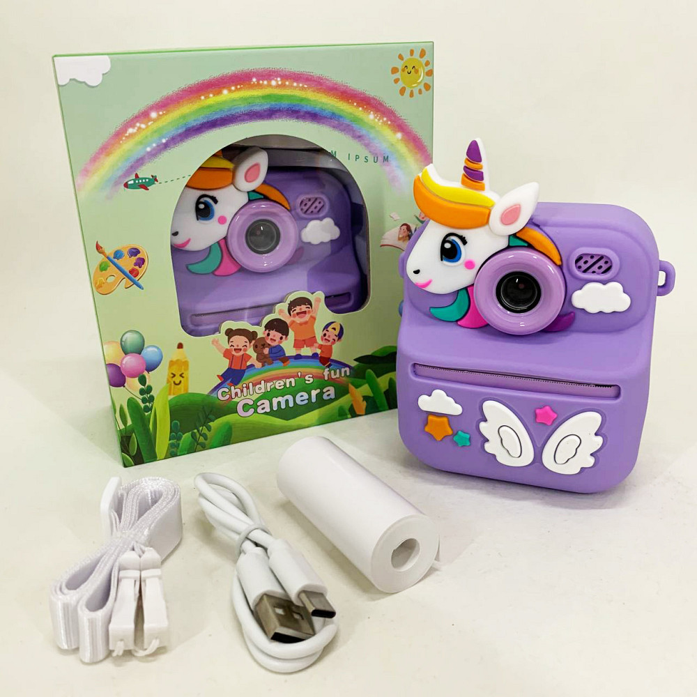Камера мгновенной печати снимков, Фотоаппарат детский с печатью, Фотокамера с мгновенной печатью фото LH-17 Львов - изображение 3