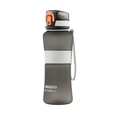 Пляшка для води Ardesto Balance 650мл чорний (AR2265BL) Вінниця - фото 4