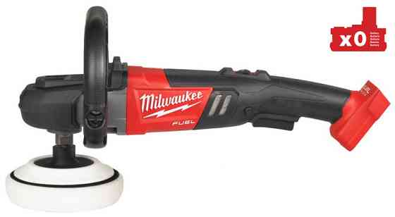 Машина полировальная угловая аккумуляторная MILWAUKEE M18 FAP180-0X, O диска 180мм, (+ полировальная платформа, пылезащитный экран, D Одесса