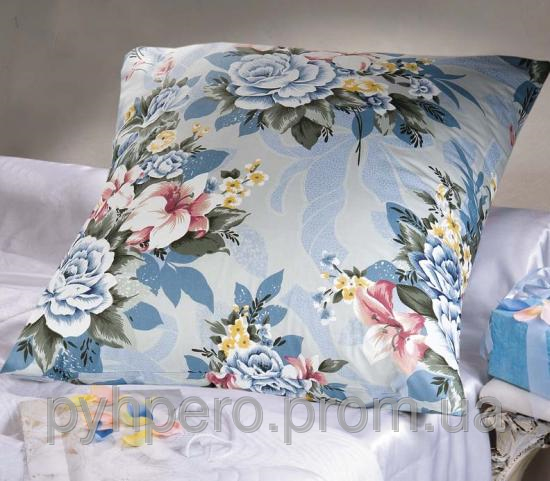 Подушка перьевая размер 40×40 с кантом, подушка перо Киев - изображение 2