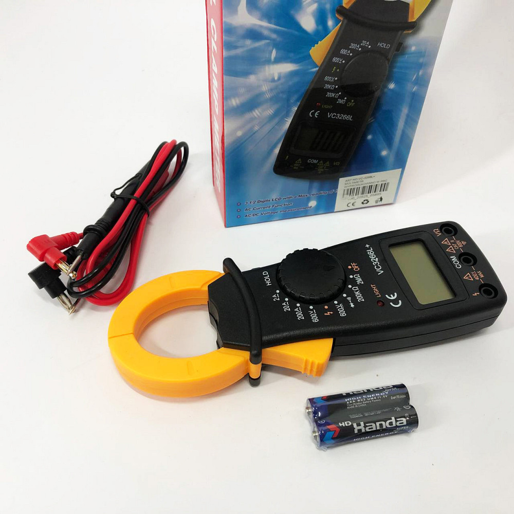 Мультиметр ємність VC3266 L+, Електронний мультиметр, Автомобільний HI-899 тестер мультиметр Київ - фото 8