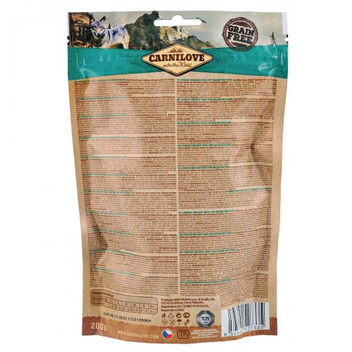 Ласощі Carnilove Dog Semi Moist Snack Carp with Thyme для собак для покращення обміну речовинз коропом та чебрецем 200 г Київ - фото 3