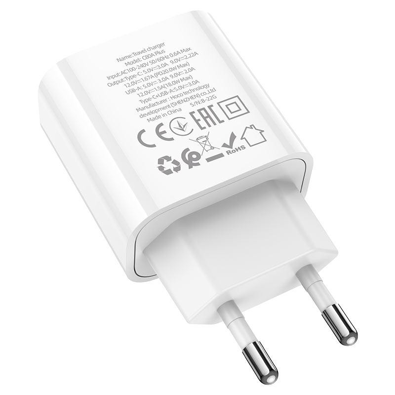 Мережевий адаптер Блок живлення 20W USB PD Type-C (hoco) Одесса - изображение 7