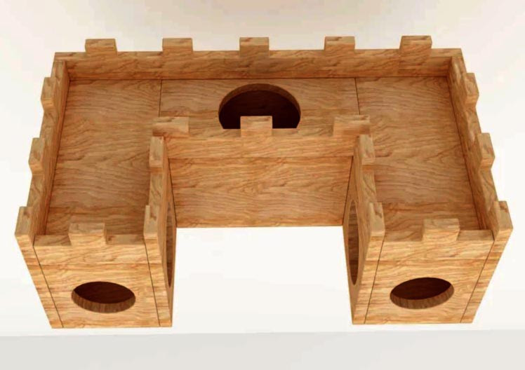 Домик для шиншиллы 