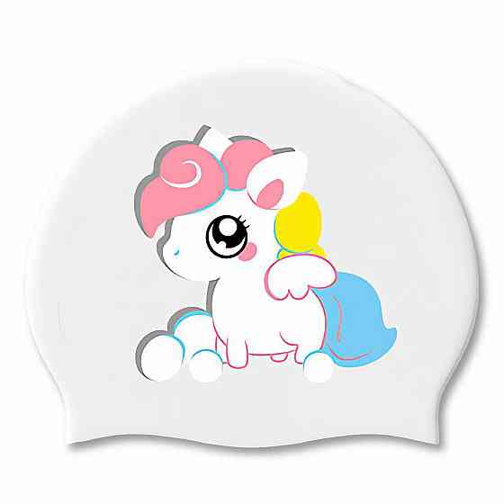Дитяча Шапочка для плавання Renvo Lima Pony JR Білий OSFM (1SC520-03) Киев