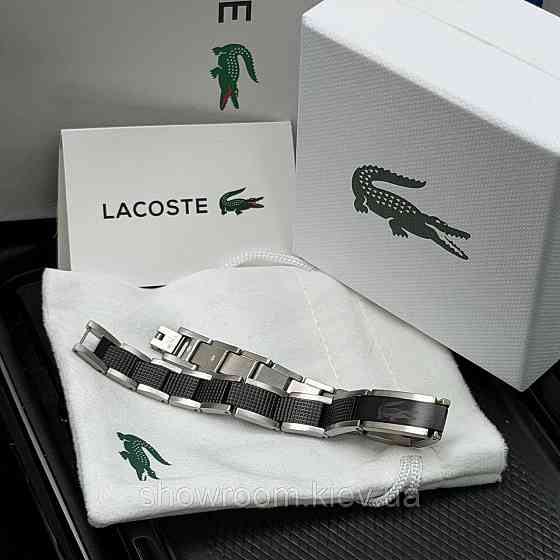 Мужской браслет Lacoste, Лакоста (40195) Киев