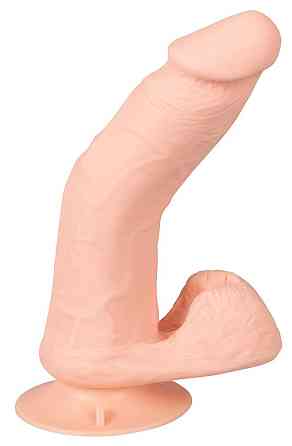 Вібратор - Nature Skin Bendable RC Vibrator with Balls Sex Aura Київ