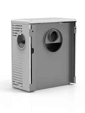 Конвектор газовий ЖИТОМИР-5 КНС-2 кВт з сталевим теплообмінником до 20 м2 італійська автоматика EuroSit димохід в комплекті Тернопіль