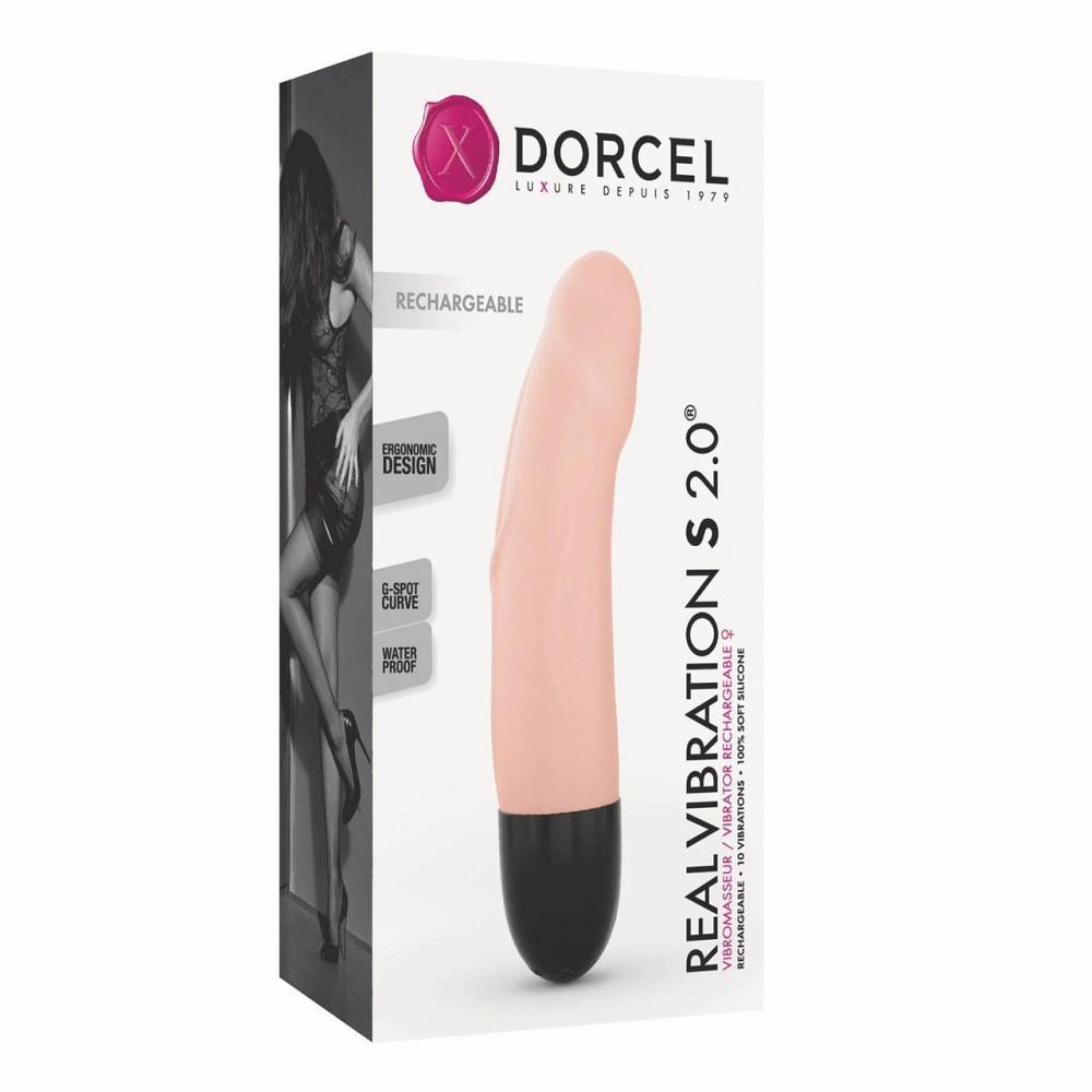 Вибратор Dorcel Real Vibration S Flesh 2.0, диам 3,7см, перезаряжаемый, для точки G Sex Aura Киев - изображение 7