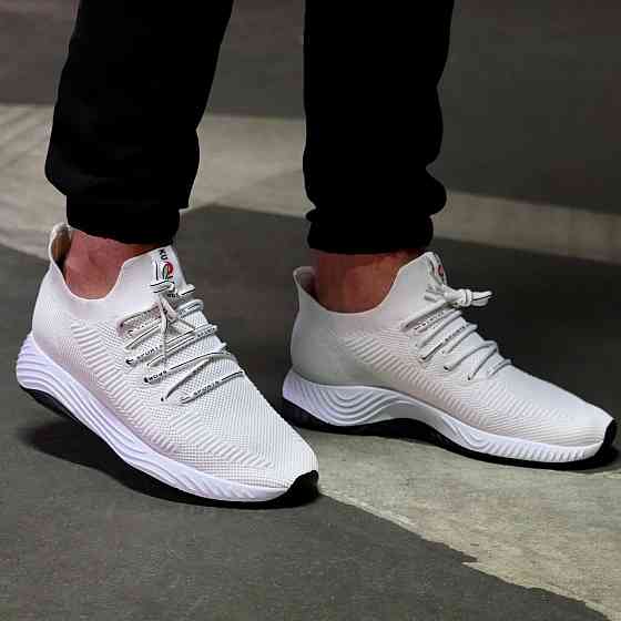 Кросівки Чоловічі Білі Тканинні Boost Пінка (розміри: 42,43,44,45) — 05 Дніпро