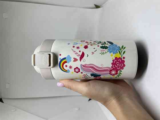Термокружка vacuum insulation cup unicorn 400 мл (единорог)) Винница