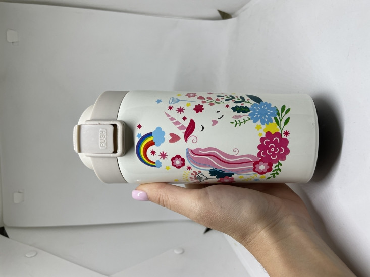 Термокружка vacuum insulation cup unicorn 400 мл (единорог)) Винница - изображение 2