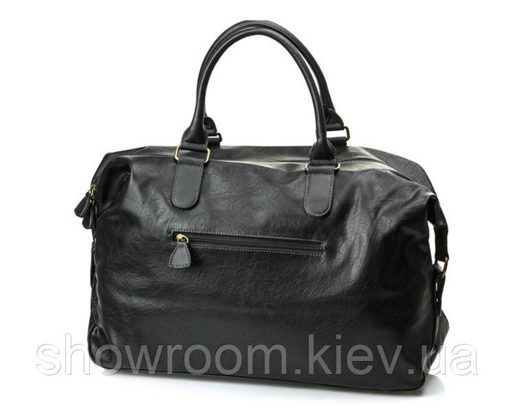 Мужская дорожная стильная сумка David Jones (355) черная Киев - изображение 3