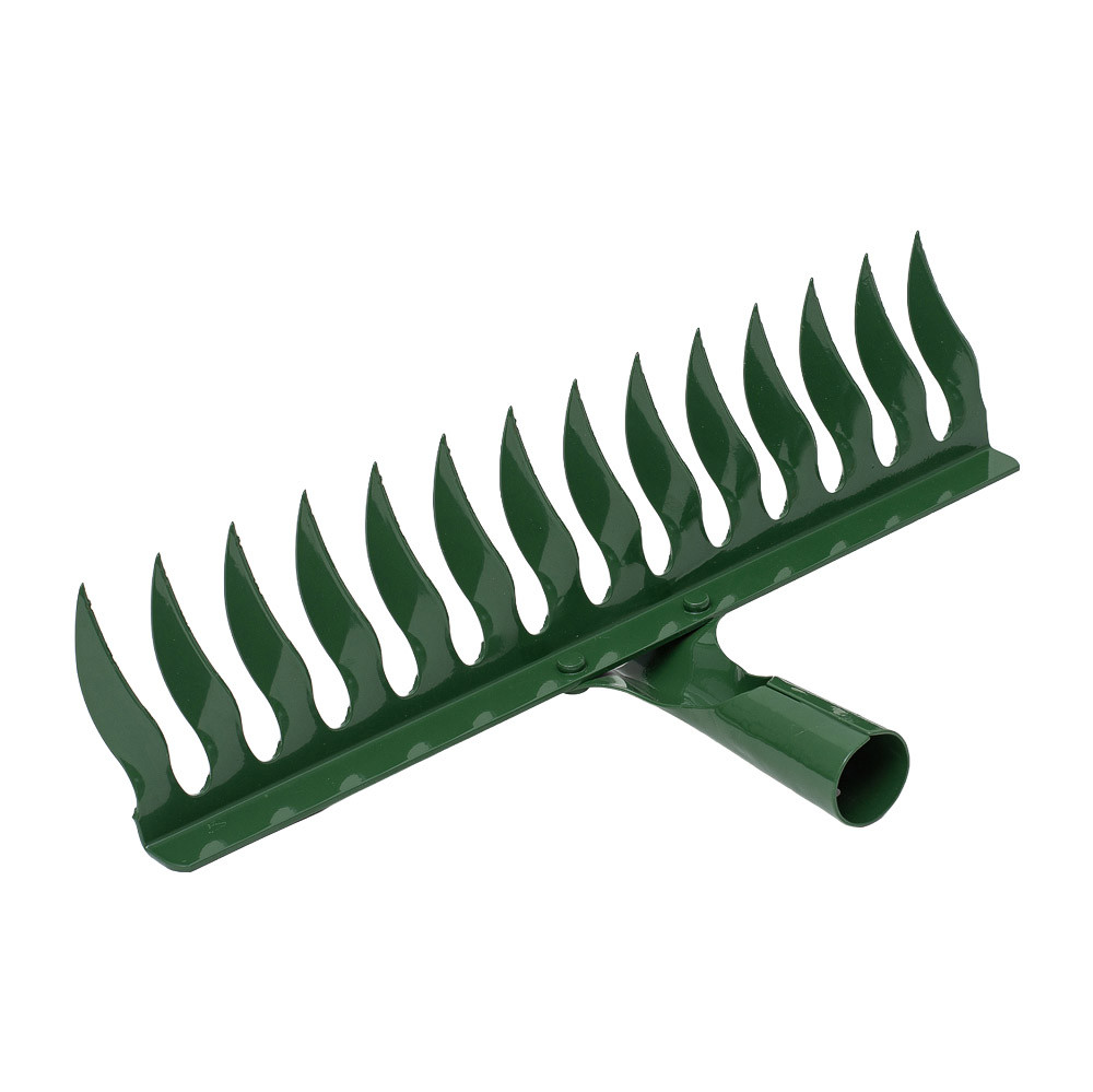 Grad Грабли садовые витые 14 зубцов 370×82мм заклепочное крепление GRAD (5051925) Коломия - фото 6
