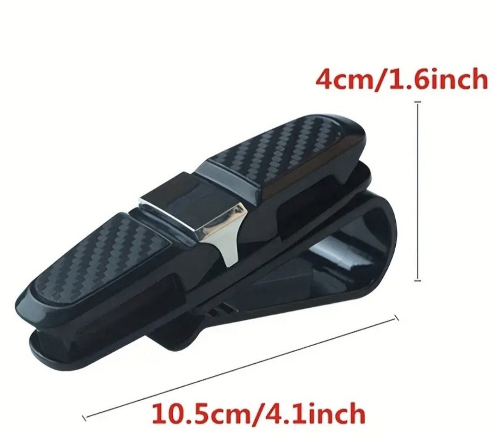 Обертовий тримач для окулярів в авто (темний) Смела - изображение 2