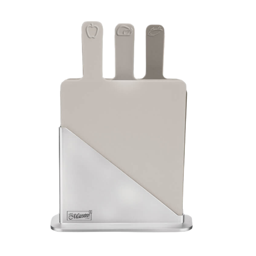 Набір дошок кухонних (3 дошки + підставка) пластик MR-1789 Maestro Житомир