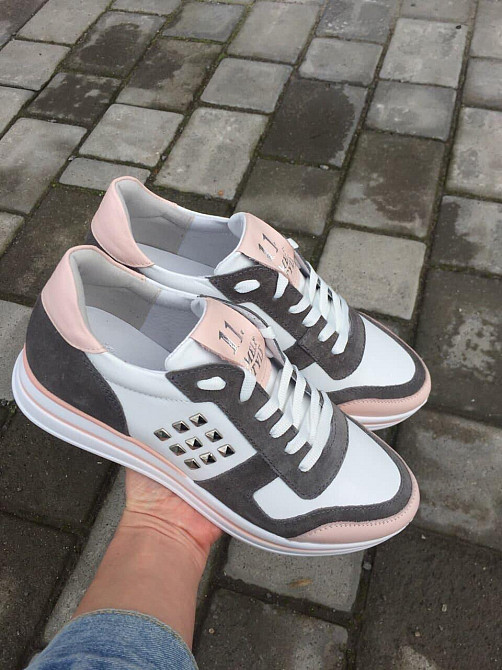 EMELI Кросівки жіночі EMELI 821/5 комбінований (весна-осінь, шкіра натуральна) (2707) лише 38р. Коломия - фото 10