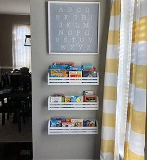 Настінна книжкова полиця "Атлас 80" зефір Миколаїв - фото 7