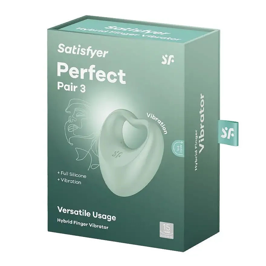 Вібратор на палець та ерекційне кільце 2в1 Satisfyer Perfect Pair 3 Львів - фото 7