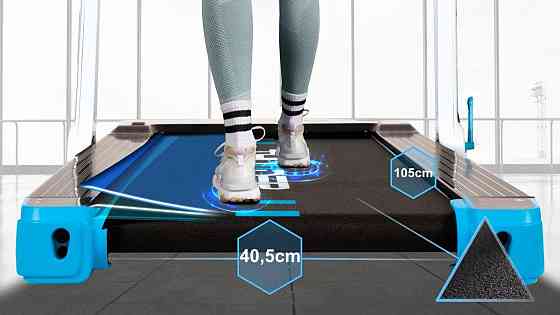 Бігова доріжка електрична THUNDER RACE-WHITE Київ