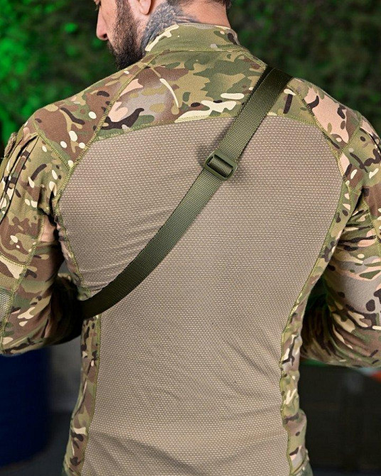 Двоточковий збройовий ремінь олива ПП7606 Одеса - фото 3