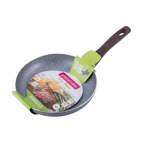 Сковорідка d24см алюміній а/п Grey marble 4113MR KAMILLE Житомир