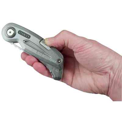 Нож монтажный Stanley QUICKSLIDE SPORT UTILITY KNIFE складной с двумя лезвиями (0-10-813) Винница
