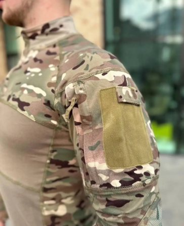 Мужской тактический летний костюм Idogear G2 (убакс и штаны) + наколенники (Мультикам) S Винница - изображение 7