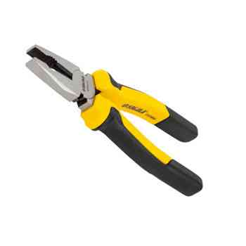 Плоскогубцы 200мм черно-желтые ручки с кусачками провода Мукачево