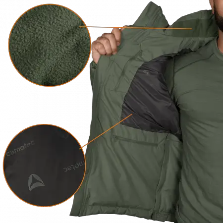 Тактическая теплая мужская куртка Patrol System 3.0 Оливковый XL Киев - изображение 7