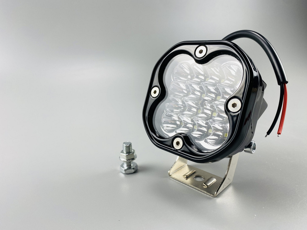 Додаткове освітлення фара LED квадратна 48W chip 3030 16 led діодів Мукачево - фото 10